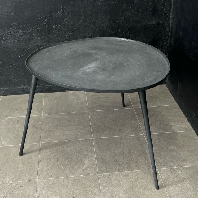 ザラホーム メタル サイドテーブル 【中古】ZARA HOME 3本脚 約72.5×65×51.5cm モダンスタイル 家具 インテリア / 516825