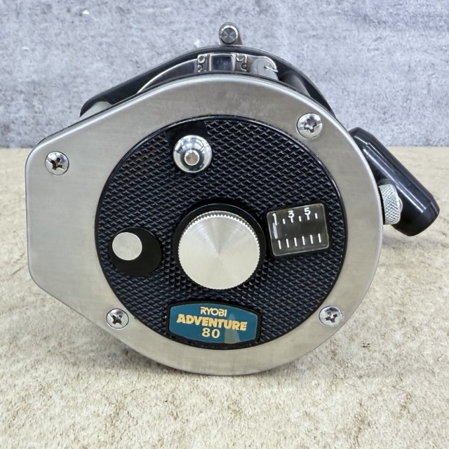 両軸リール 【中古】RYOBI リョービ ADVENTURE 80 アドベンチャー 釣り具 フィッシング 手動 ベイト / 517278