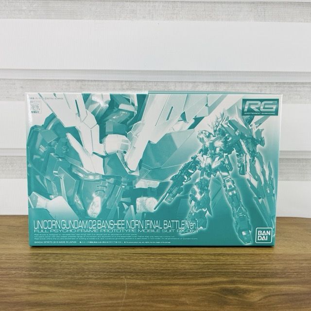 新品 未組立 RG 1/144 ユニコーンガンダム2号機バンシィノルン 最終決戦仕様 プラモデル バンダイ 機動戦士ガンダムUC/901057