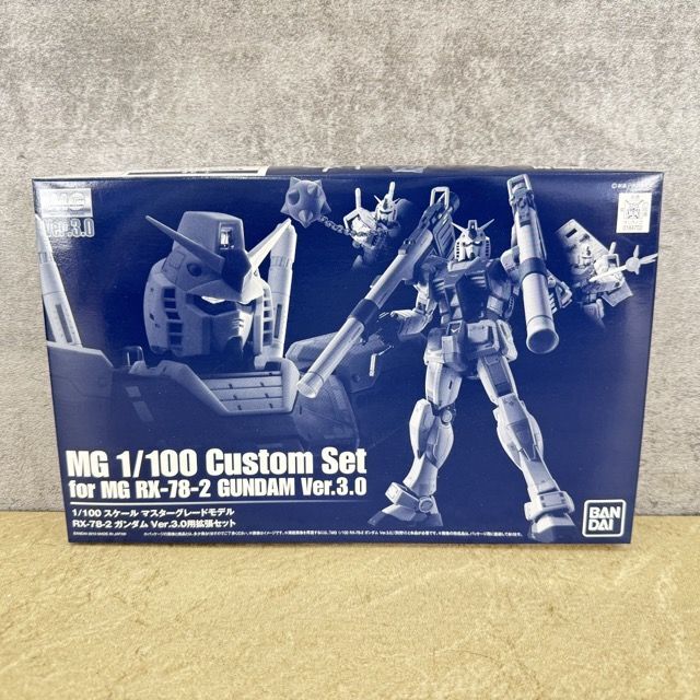 新品 未組立 BANDAI バンダイ ガンプラ 1/100スケール MG RX-78-2 ガンダム Ver.3.0用拡張セット プラモデル / 901014