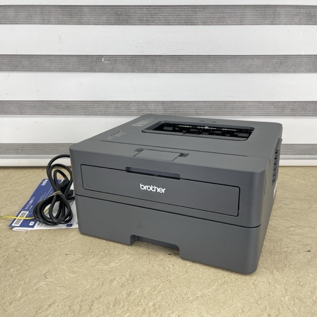 A4 モノクロレーザープリンター 【中古】動作保証 brother ブラザー JUSTIO HL-L2400D ブラック 印刷枚数わずか 069055 / 24068