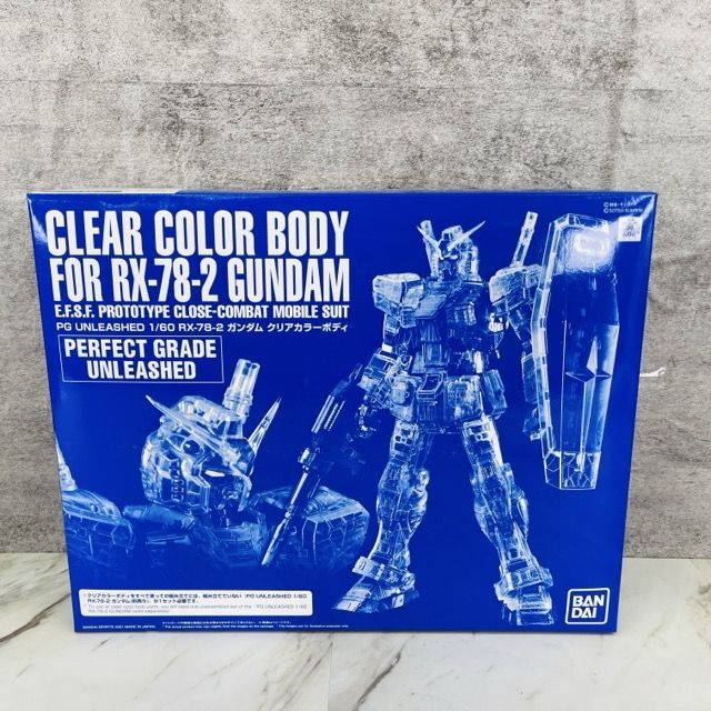 新品 未組立 1/60 RX-78-2 ガンダム クリアカラーボディ プラモデル バンダイ ガンプラ プラモデル ホビーオンラインショップ限定/901111