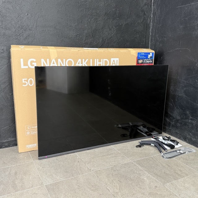 展示品 LG 4K LCDカラーテレビ 50インチ 【中古】動作保証 50NU850BPJA 2026年製/517689