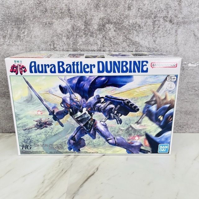 新品 未組立 聖戦士 Aura Battler DUNBINE ダンバイン HG 1/72 プラモデル /901121