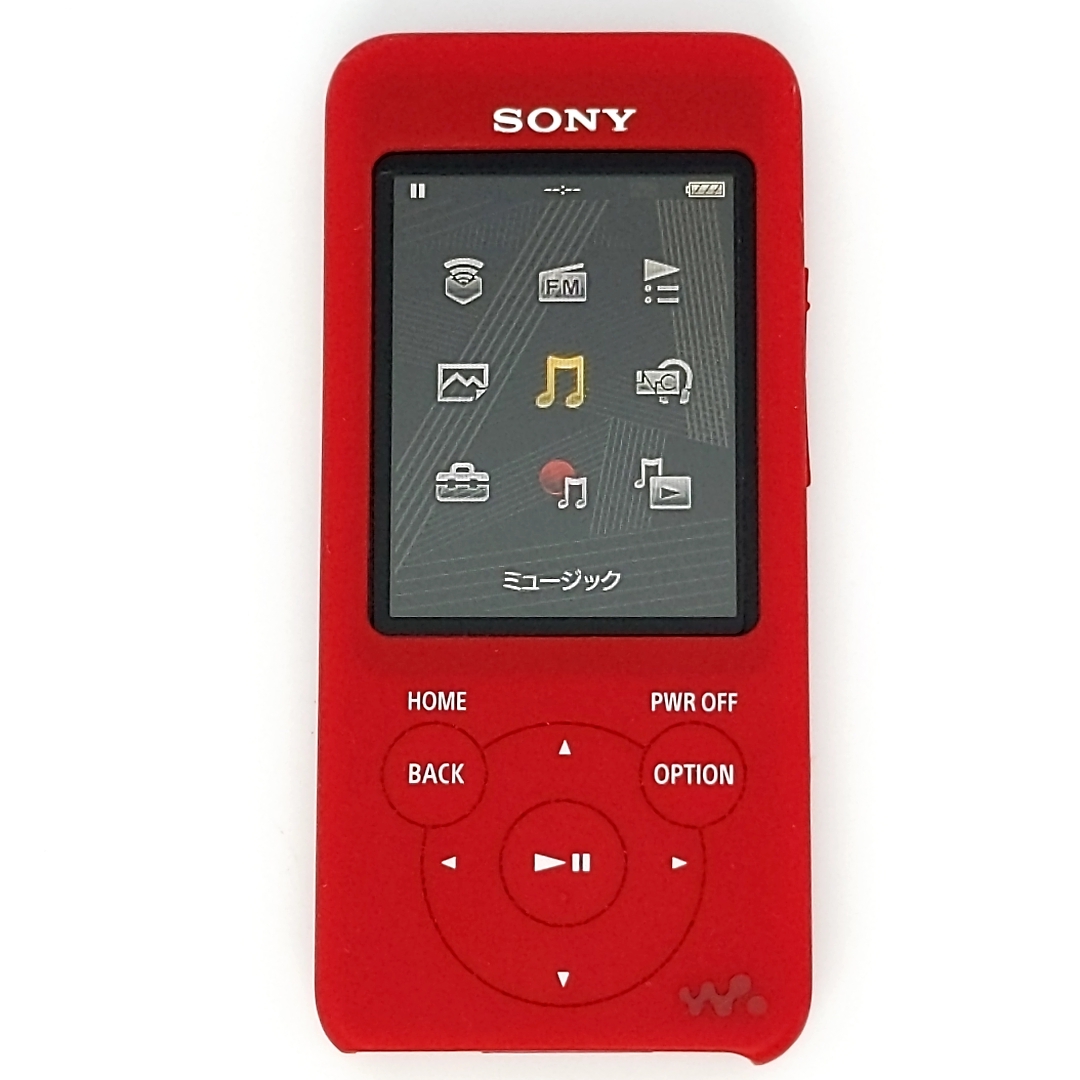 動作品★SONY ウォークマン NW-E083 4GB レッド ソニー デジタルMP3オーディオプレーヤー WALKMAN Digital Audio Player 3068