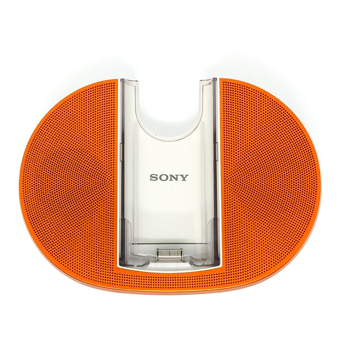動作品★SONY ウォークマン用スピーカー SRS-NWGT014S オレンジ ソニー MP3 WALKMAN Audio Player Speaker 2139