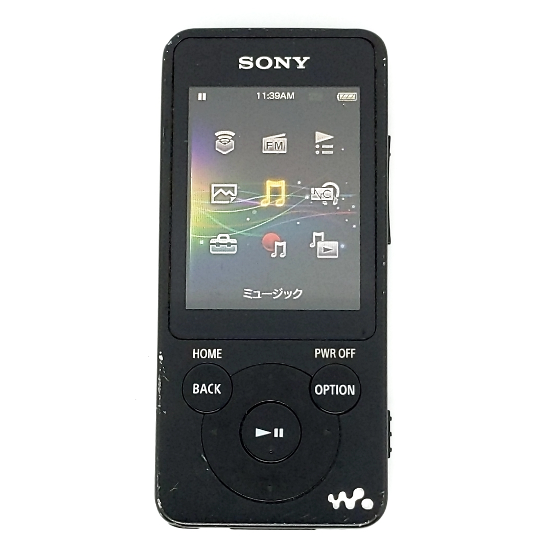 動作品★SONY ウォークマン NW-E083 4GB ブラック ソニー デジタルMP3オーディオプレーヤー WALKMAN Digital Audio Player 8313
