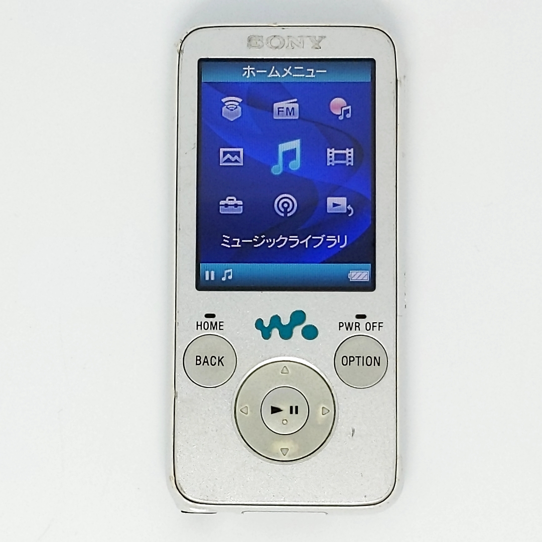 動作品★SONY ウォークマン NW-S636F 4GB シルバー ソニー デジタルMP3オーディオプレーヤー WALKMAN Digital Audio Player 2335