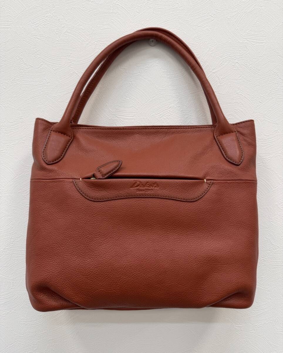 1335★Dakota ダコタ ショルダーバッグ トートバッグ レッド 赤 レザー 中古