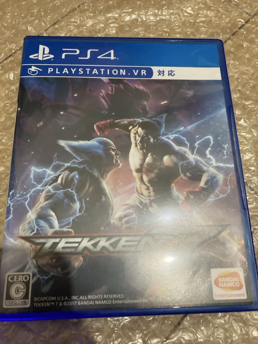 PS4 鉄拳7 非売品ステッカー付き　動作確認済み　美品