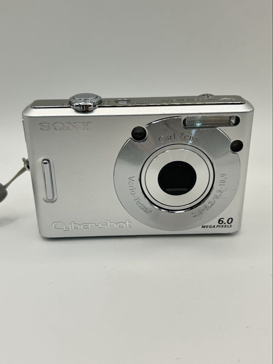 K7006 SONY Cyber-shot DSC-W30 コンパクトデジタルカメラ デジカメ シルバー ソニー カメラ