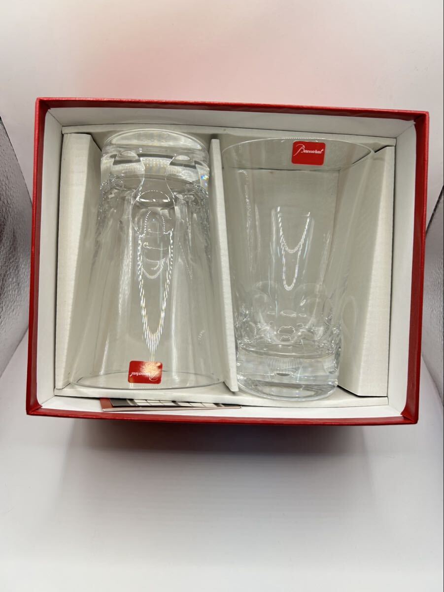 T7009 Baccarat ハイボールグラス バカラ ペアグラス グラス ペア 箱付 食器 タンブラー