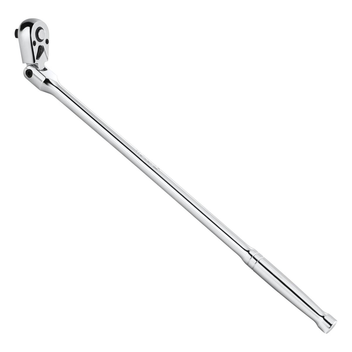 P☆新品☆WORKPRO ラチェットハンドル ラチェットレンチ ソケットレンチ 差込角9.5mm ロング首振り型 全長457mm 