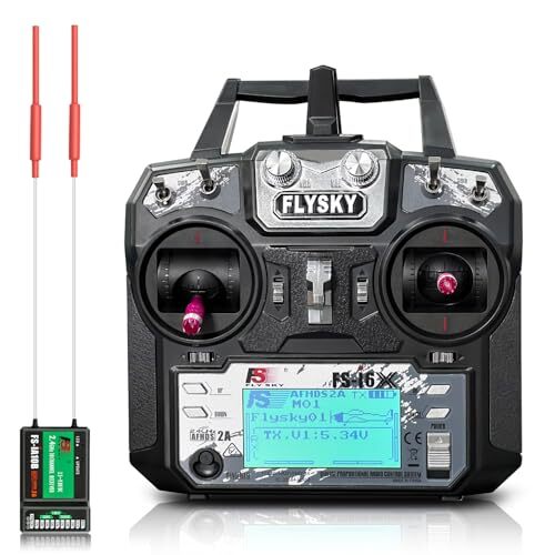 ☆新品☆FLYSKY FS-i6X 10チャンネル送信機とFS-iA10B受信機、2.4GHz RCコントローラー（RCカー、ボー