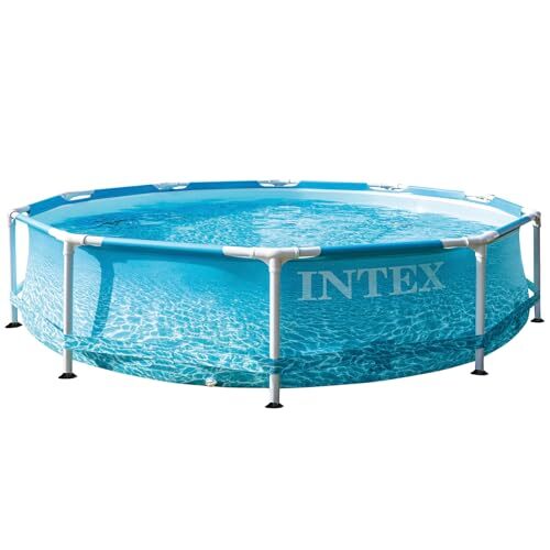 ☆新品☆インテックス(Intex) ビーチサイドメタルフレームプール305x76cm