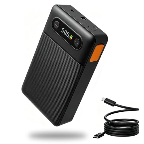 P☆新品☆空調作業服 バッテリー 50V 超高出力 バートルファン対応【91段階電圧調整&PD40W急速充電&2種類DC出力ポート
