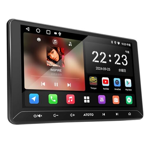 P☆新品☆ATOTO A5L 10.1インチAndroid ディスプレイオーディオ、 2DIN 高輝度QLEDアンドロイドナビ 車