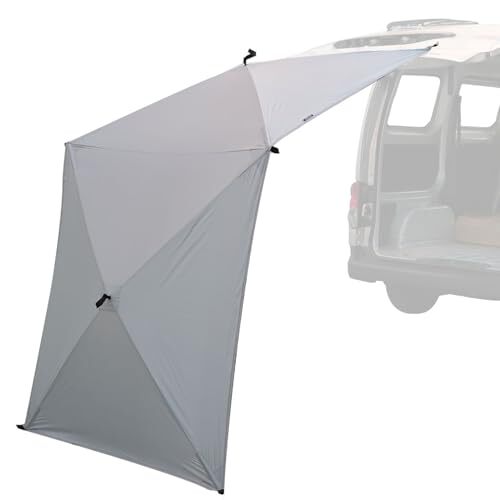 ☆新品☆[キャンパーズコレクション 山善] カーサイドタープ ワンタッチ式 オーニング シェード サイドウォール サイドシート 幅