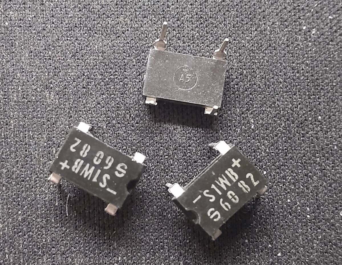 ■即決 新電元 ダイオードブリッジ S1WB60 1A DIP品　3個　送料110円