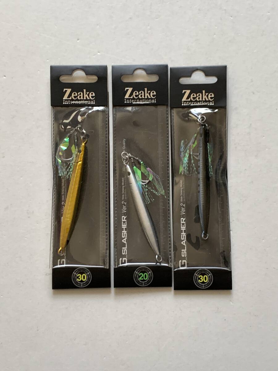 ジーク【G_スラッシャー Ver.2　20g/30g】計３個セット