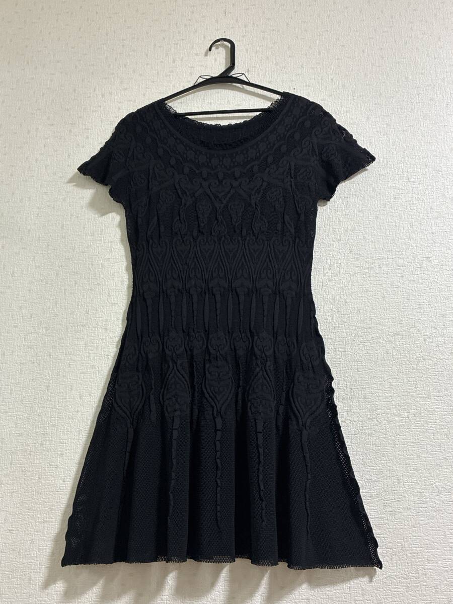 HIROKO BIS☆収縮性があるシワにならない素敵柄のチュニックワンピース