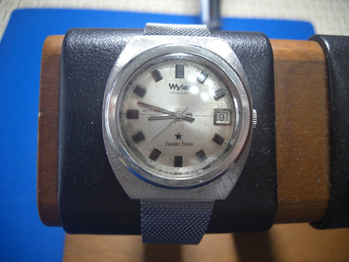 0297　希少品　Wyle　5　ワイラー　ビンテージ　メンズ自動巻き腕時計