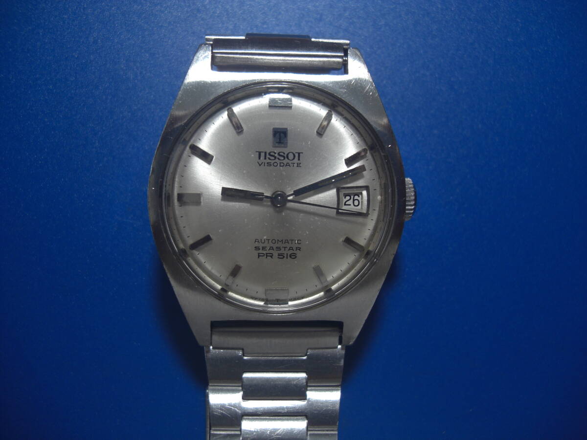 0308　希少品　Tissot　Seastar　PR516　メンズ　自動巻き腕時計