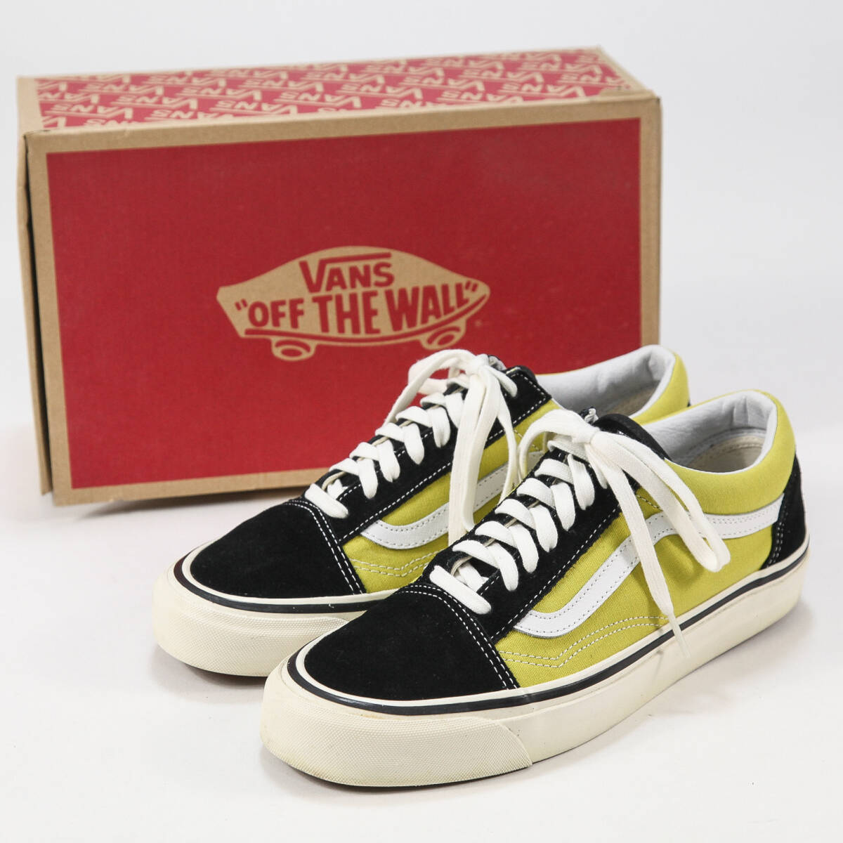 VANS OLD SKOOL 36 DX ANAHEIM FACTORY オールドスクール 95 アナハイムファクトリー VN0A38G2MWN 27cm BLACK/MINERAL GREEN スニーカー
