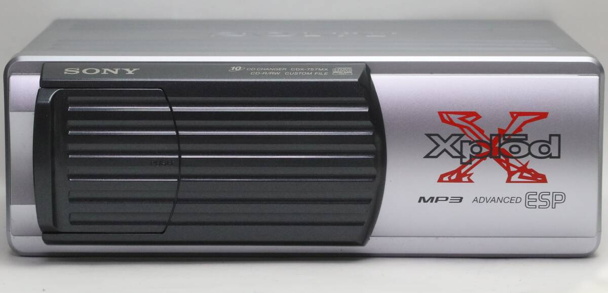 SONY CDX-757MX MP3対応 10奏CDチェンジャー 2002年 中古