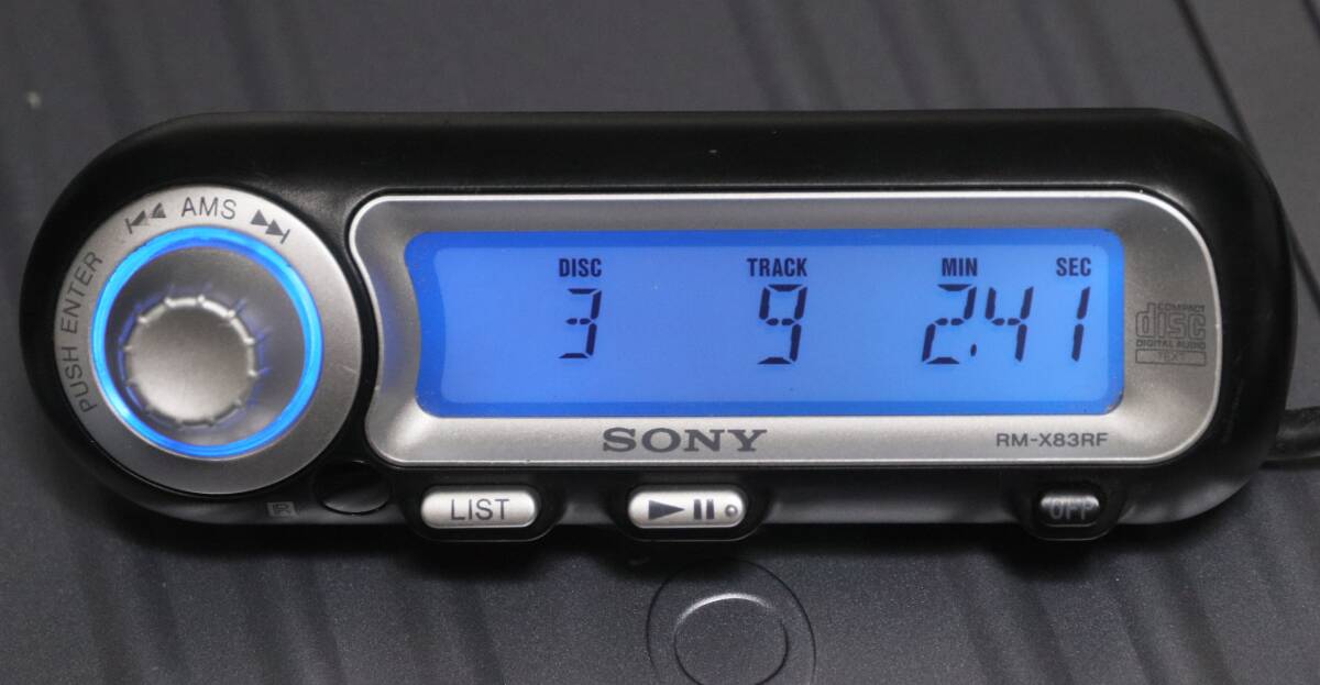 SONY CDX-565MXRF MP3対応 FM飛ばし10連奏CDチェンジャー 中古