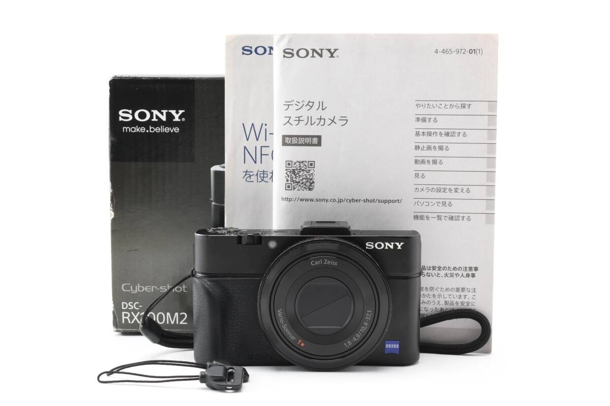 ★元箱あり★ SONY ソニー Cyber-shot RX100 Ⅱ DSC-RX100M2 取説 ストラップ等付