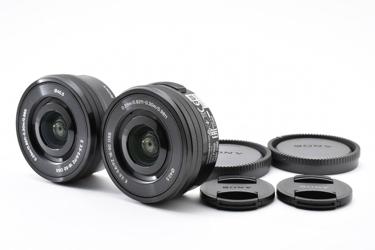 ★動作品★ SONY ソニー E PZ 16-50mm F3.5-5.6 OSS SELP1650 ブラック　2点
