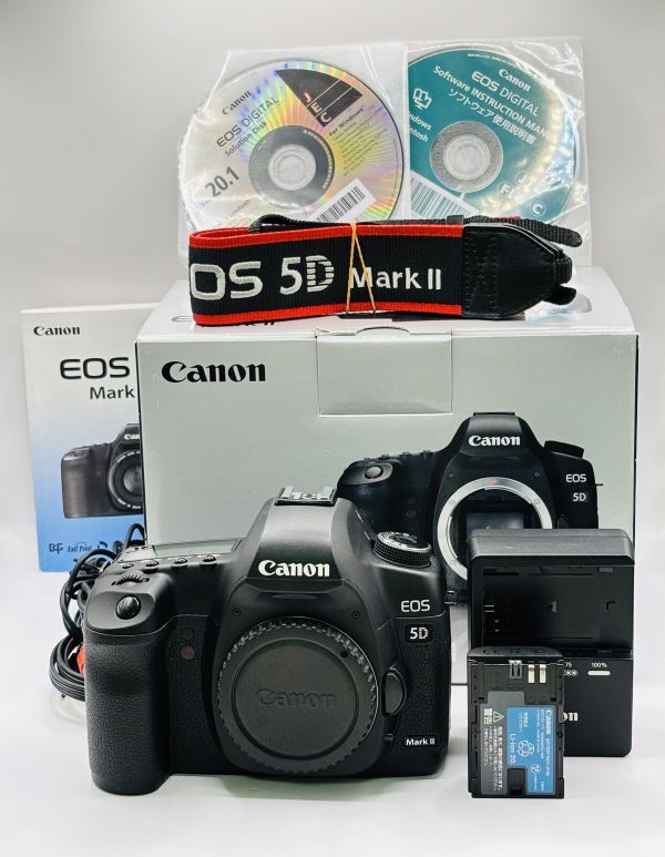 ★極上美品・元箱付き★ 《ショット数12298回 》 キヤノン CANON EOS 5D Mark II ボディ　★付属品多数★　　　#8G006