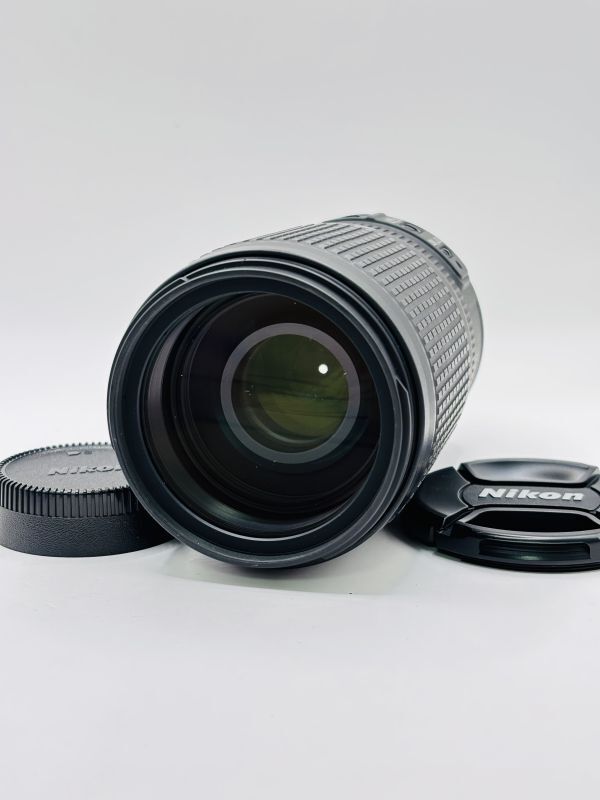 ★極上美品★Nikon ニコン AF-S VR 70-300mm f4.5-5.6G IF ED　　★前後キャップ付き★　　#8H004
