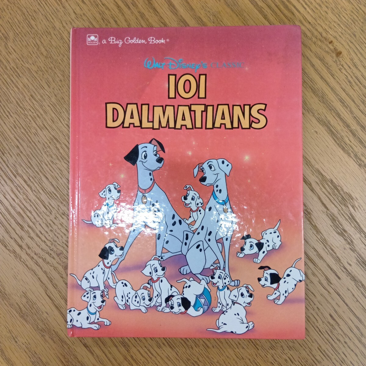 セ岩269/Golden Books/Walt Disney's Classic: 101 Dalmatians/中古品/映画/絵本/輸入本/ディズニー/101匹わんちゃん/犬/知育/本/セ岩
