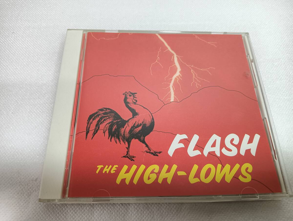 D1137　「CD」　FLASH ～BEST～・THE HIGH-LOWS　ステッカー付 音声確認済　　BVCR-11083