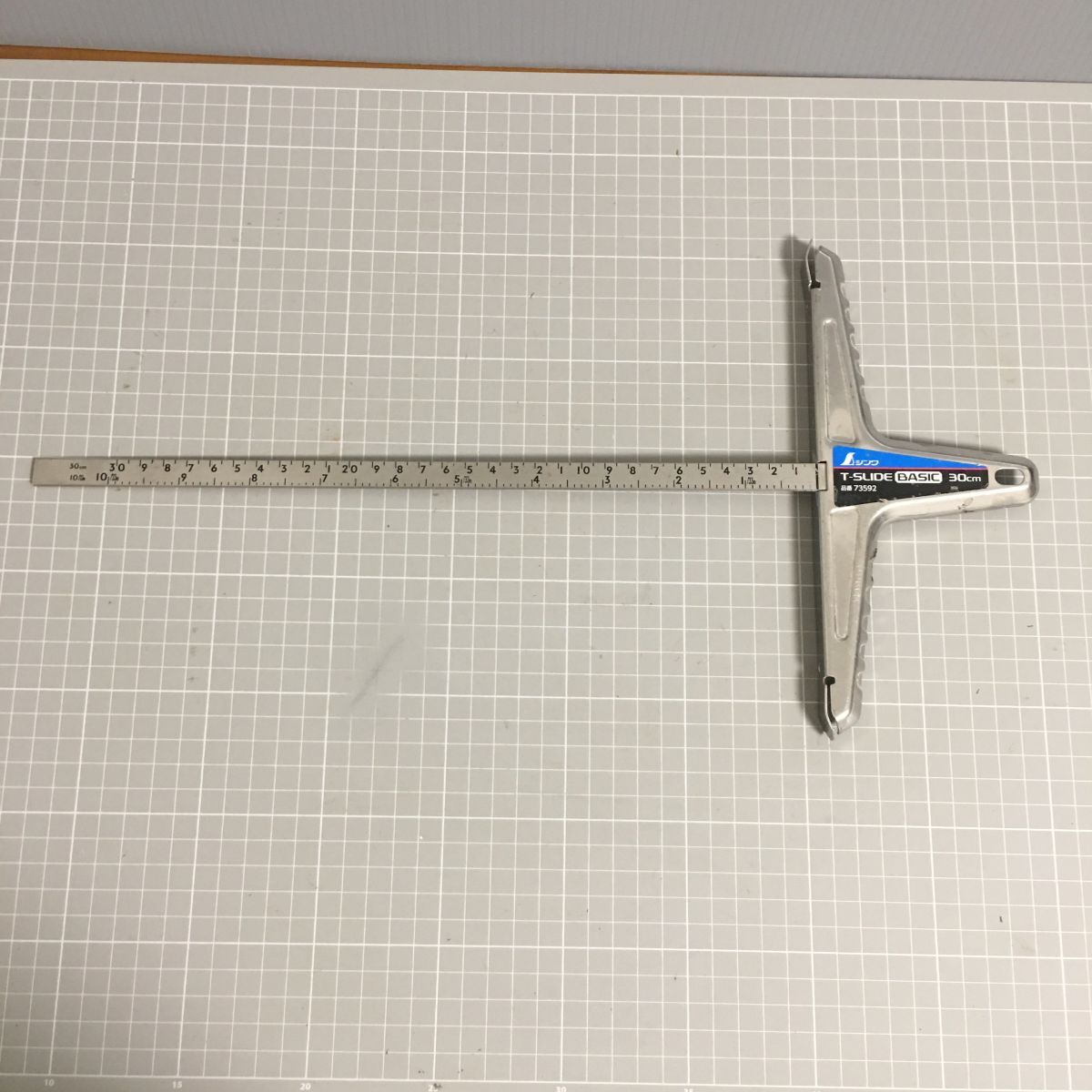 管壱す シンワ T-SLIDE BASIC 30cm 73592 丸ノコガイド定規 丸のこガイド 引退引き上げ品 DIY 職人 大工