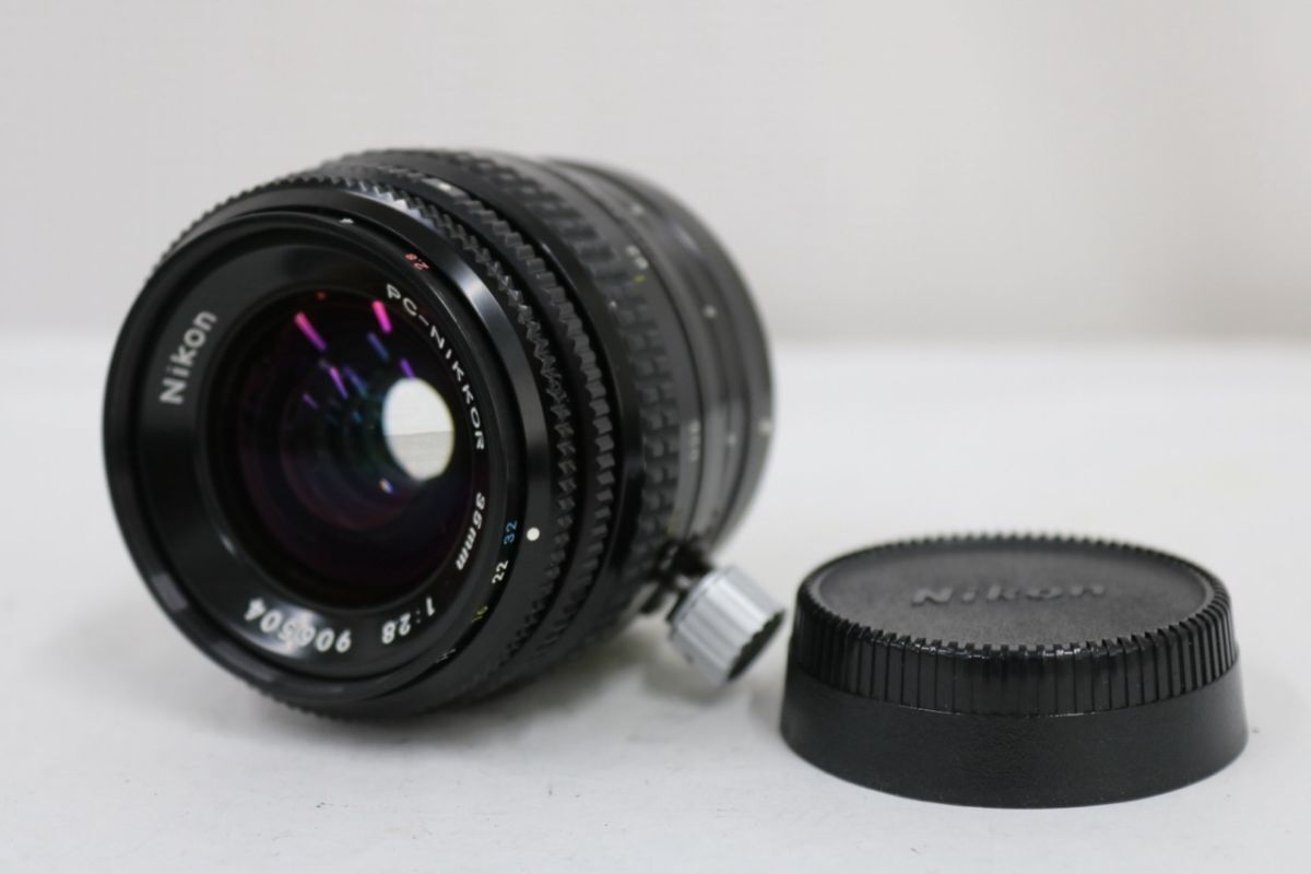 【美品 返品保証】 ニコン Nikon PC-Nikkor 35mm F2.8 レンズ e15495