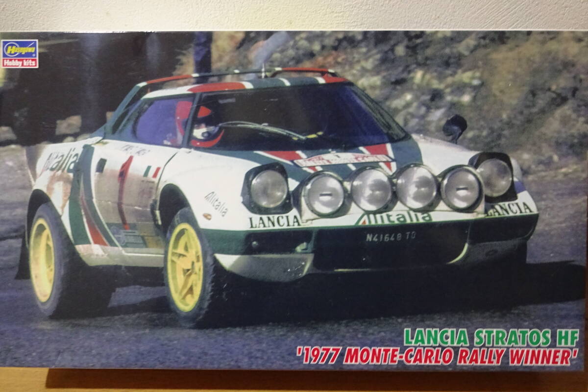 ハセガワ　1/24　ランチャストラトスHF　1977　モンテカルロラリーウィナー