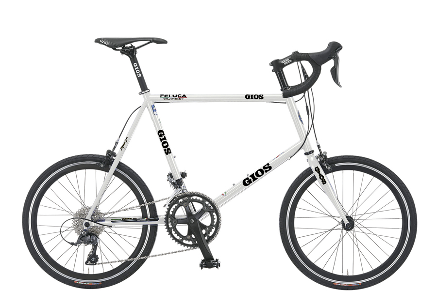 最終1台 38%OFF 送料込 25年 GIOS ジオス FELUCA フェルーカ 510mm 165-180cm ホワイト 本格ミニベロロード