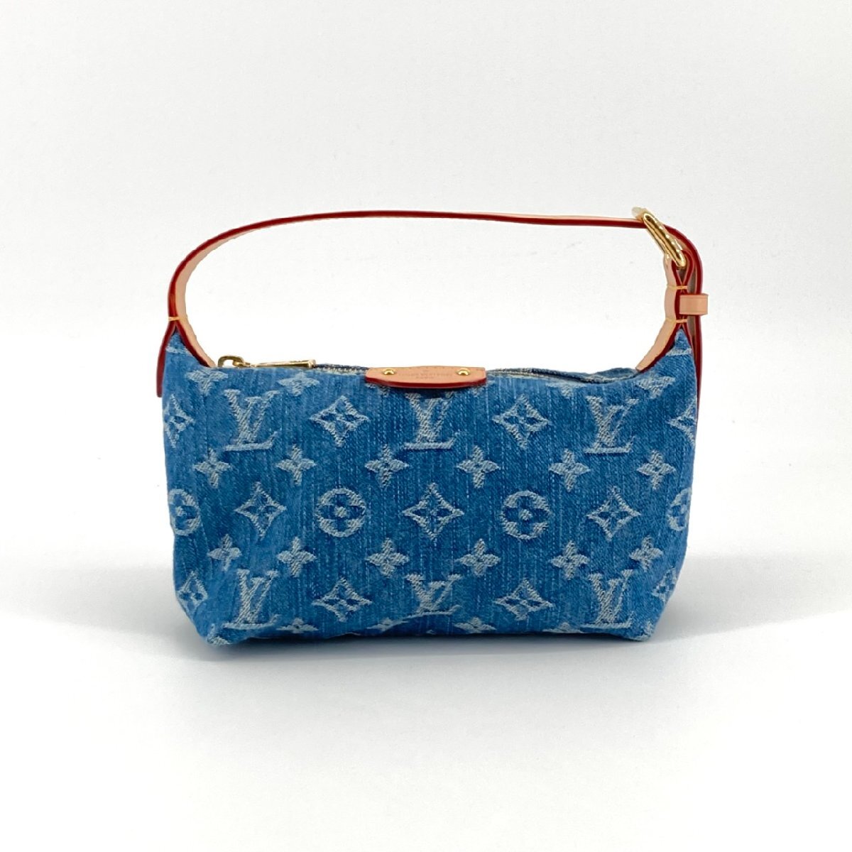 LOUIS VUITTON ポシェットヒルズ M82949 ショルダーバッグ ブルー