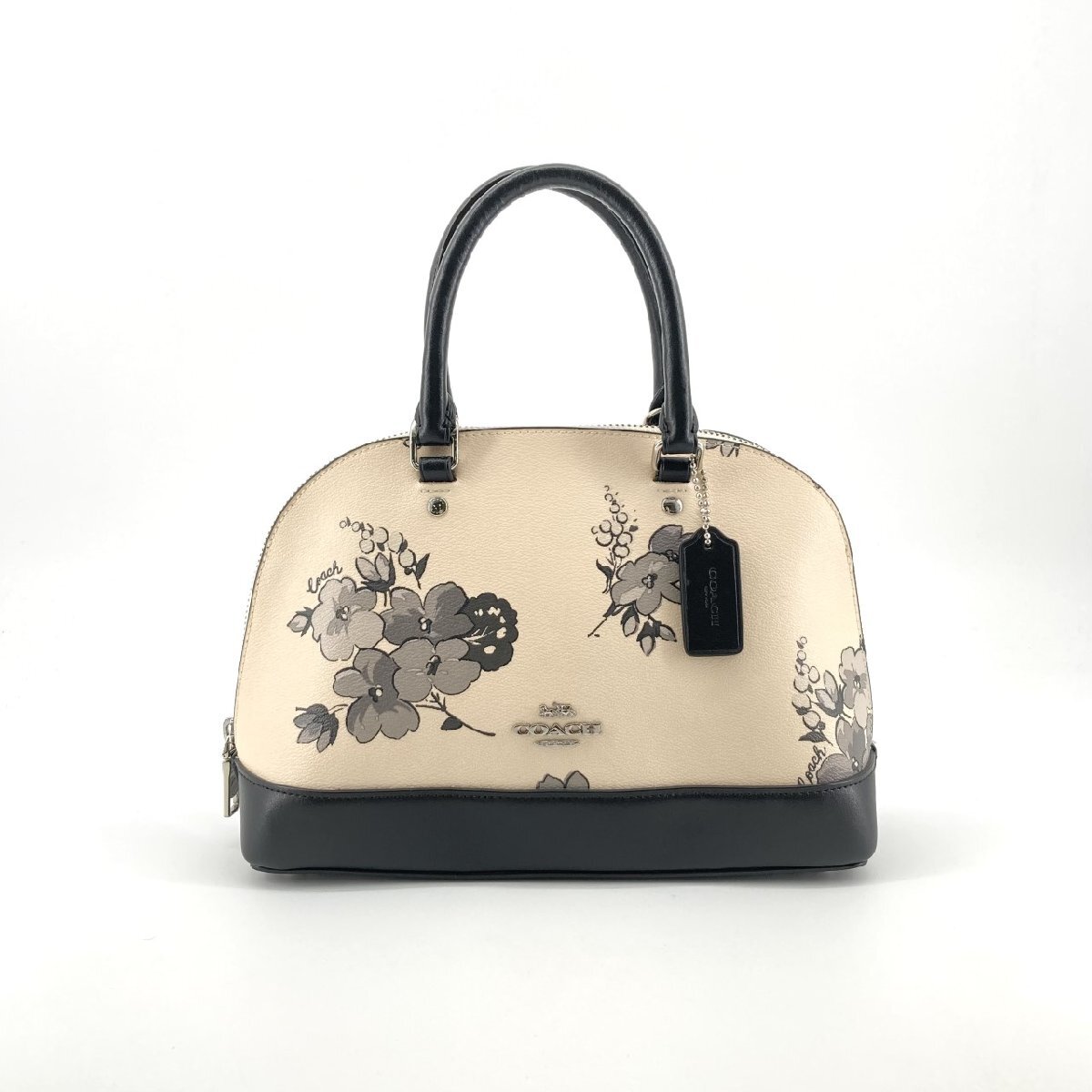 COACH ミニ シエラ サッチェル F73718 ハンドバッグ ベージュ