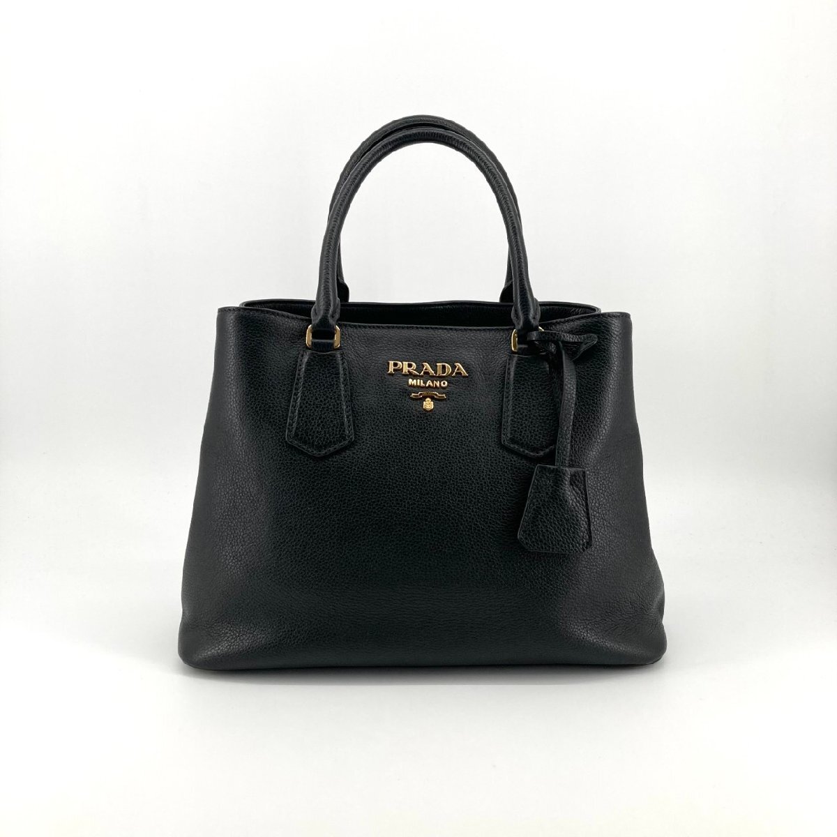 PRADA ショルダー付 2way 1BA239 トートバッグ ブラック