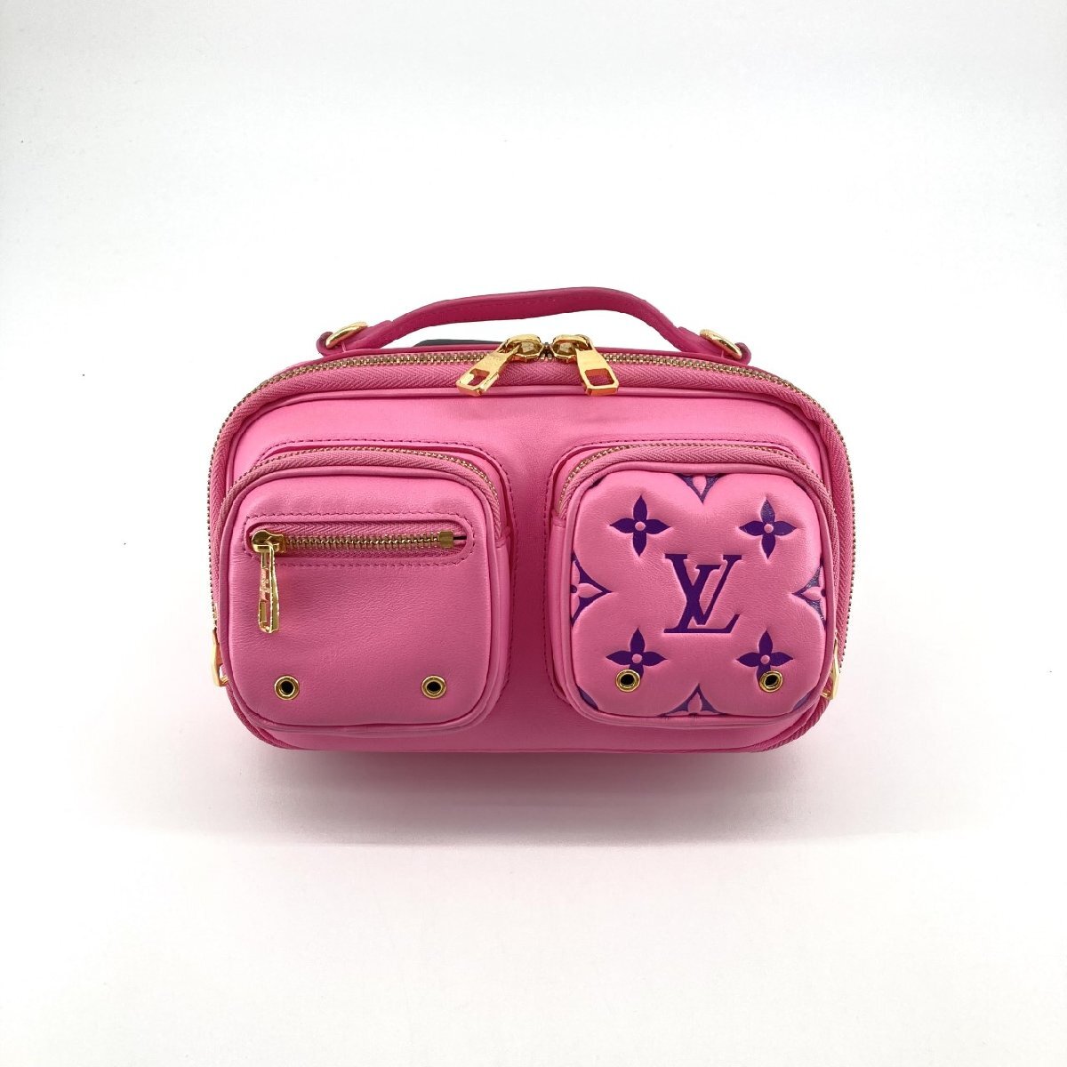 LOUIS VUITTON ユーティリティ・クロスボディB M59224 ショルダーバッグ ピンク