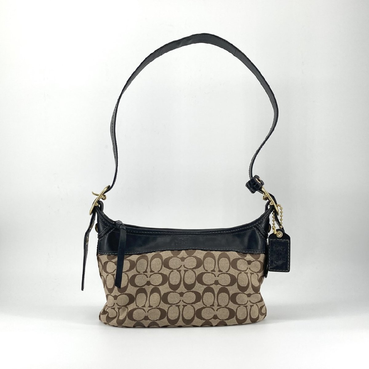 COACH シグネチャー F11444 ショルダーバッグ ブラウン