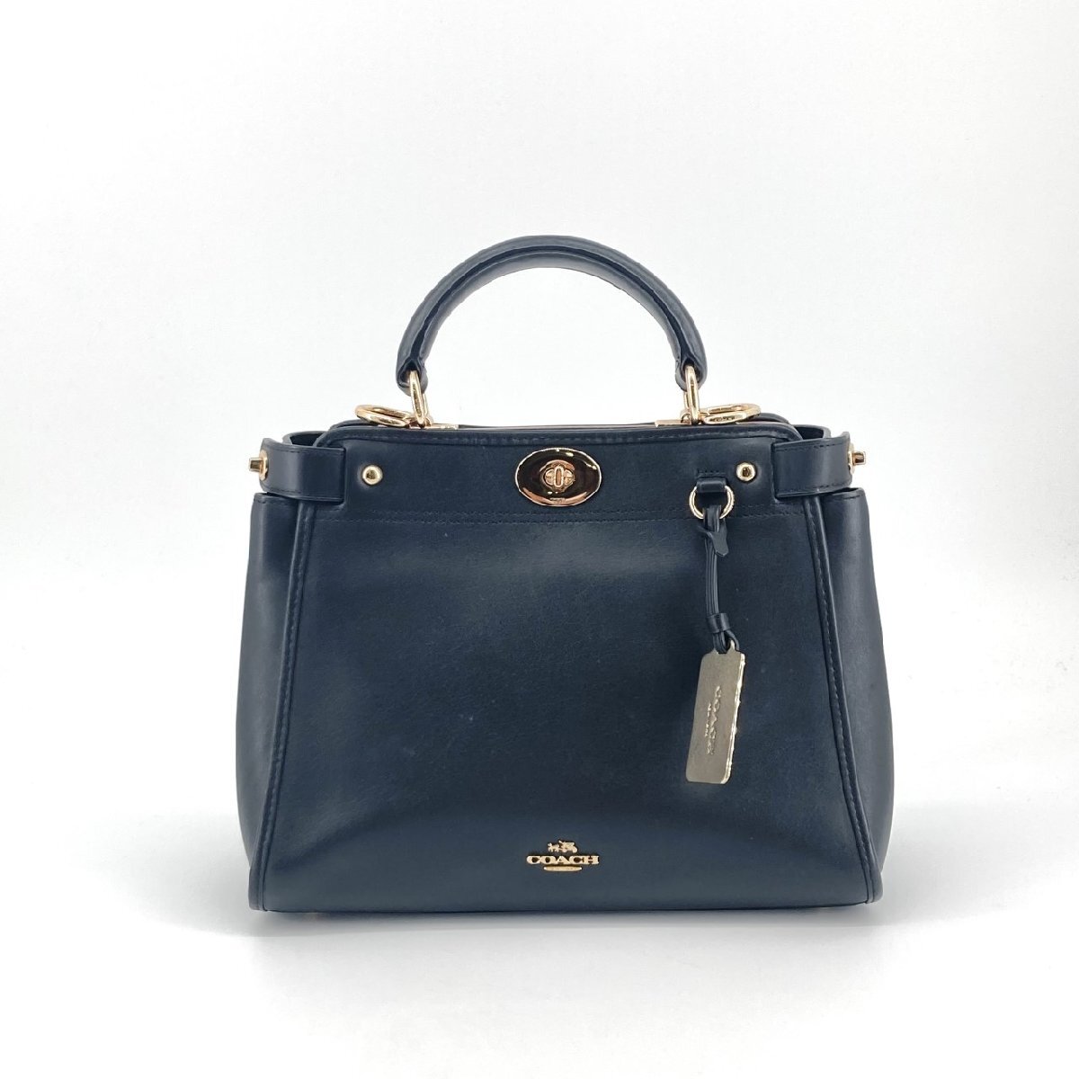 COACH グラマシー サッチェル 33564 ハンドバッグ ブラック