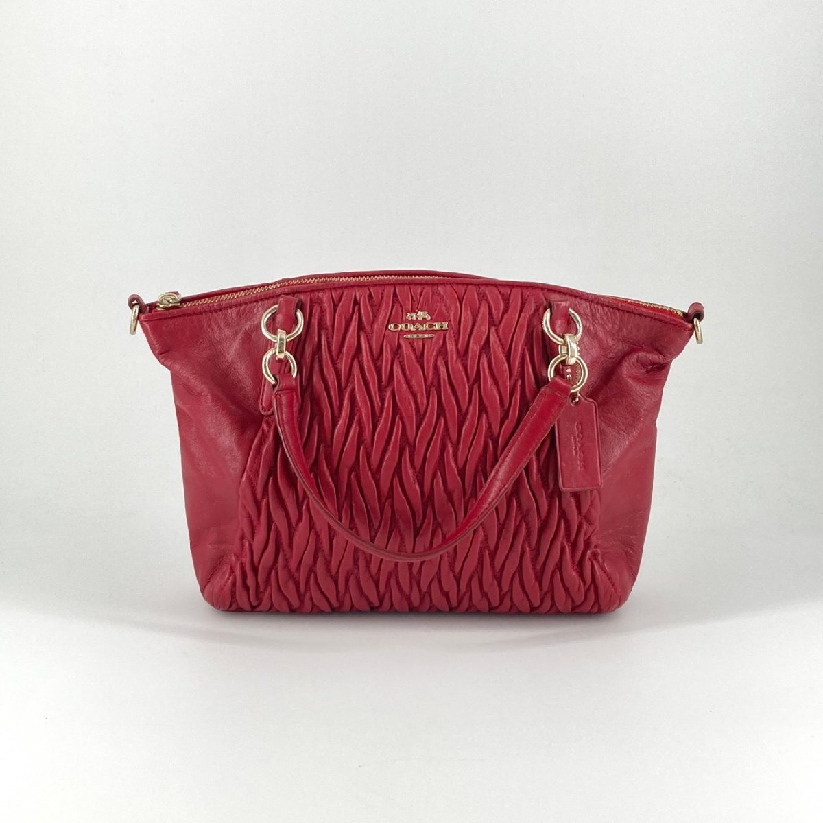 COACH ケルシー サッチェル F37081 ショルダーバッグ