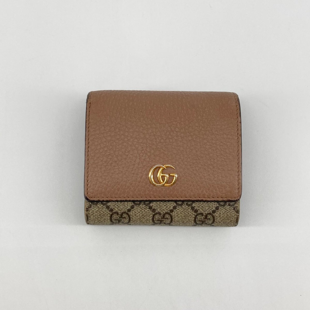 GUCCI GGマーモント 598587 二つ折り財布