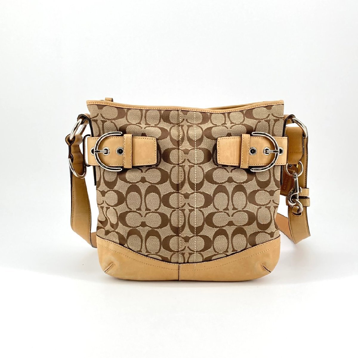 COACH シグネチャー F03574 ショルダーバッグ