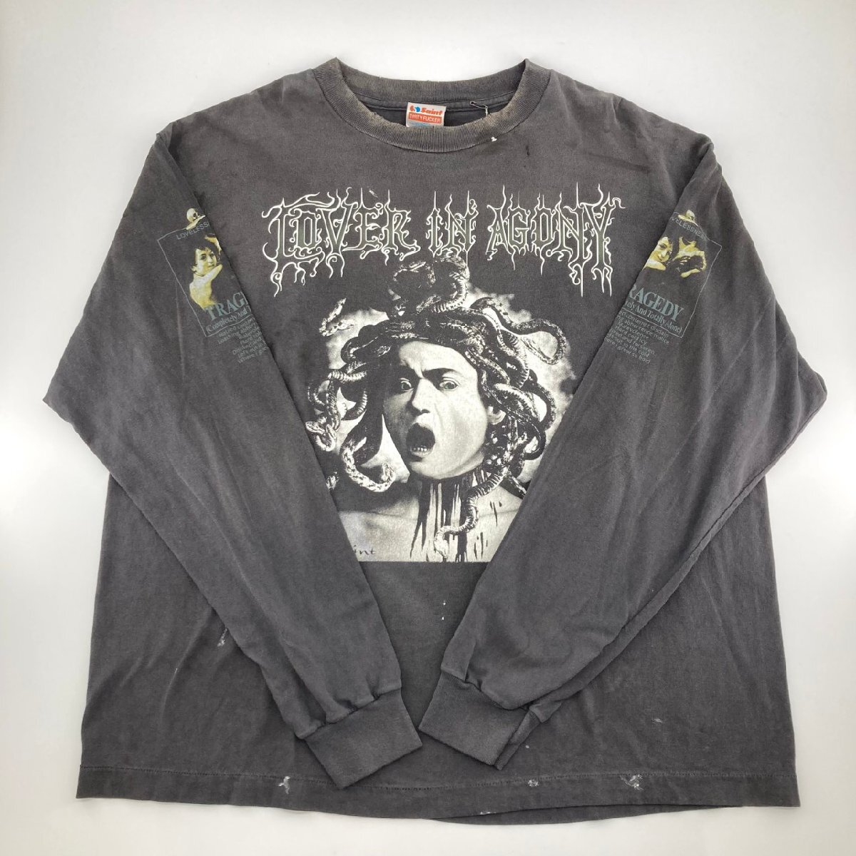 SAINT MICHAEL（セントマイケル） LS TEE MEDUSA BLACK 26SS XL 長袖シャツ